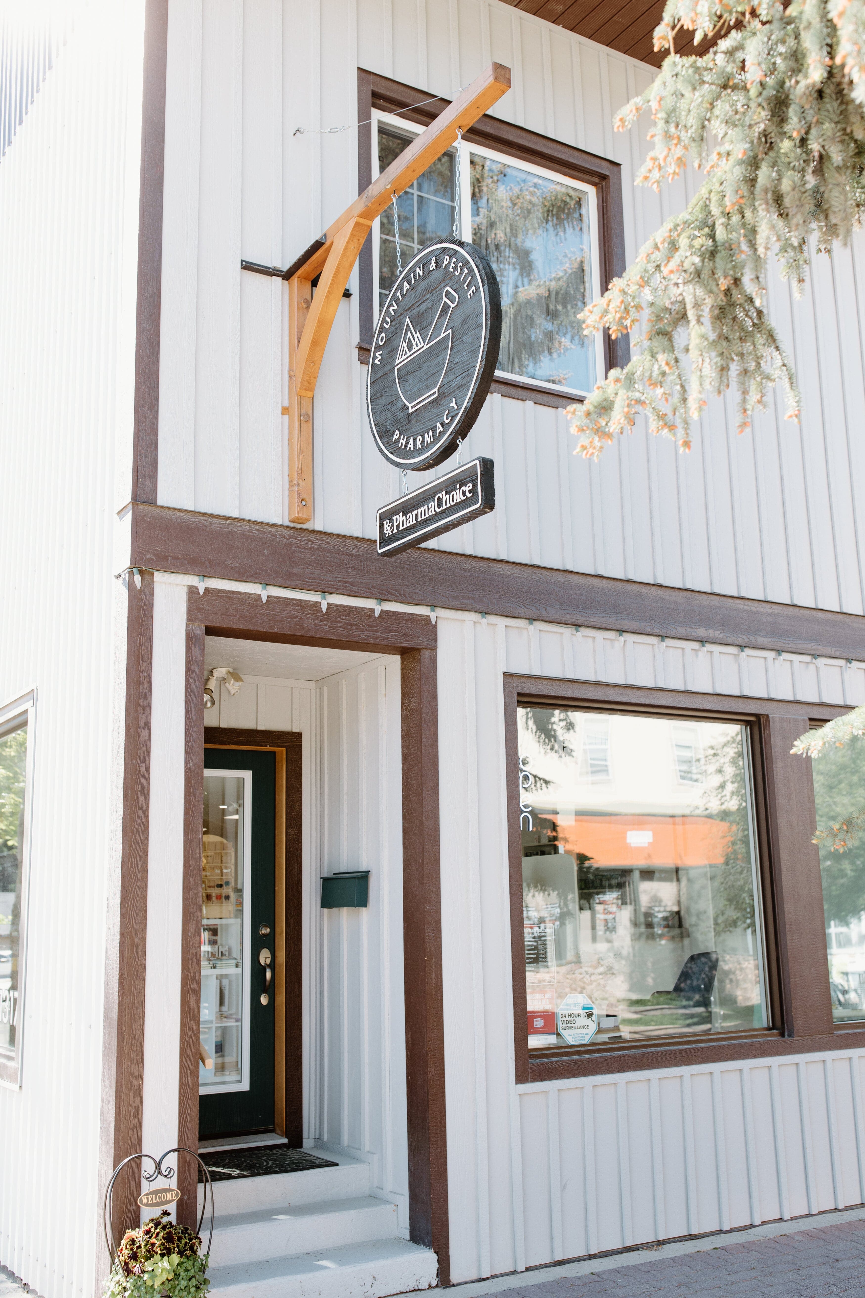 Mountain & Pestle Pharmacy Interior